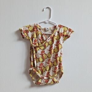 Kate Quinn Lemon Wrap Onesie Baby 0-3m